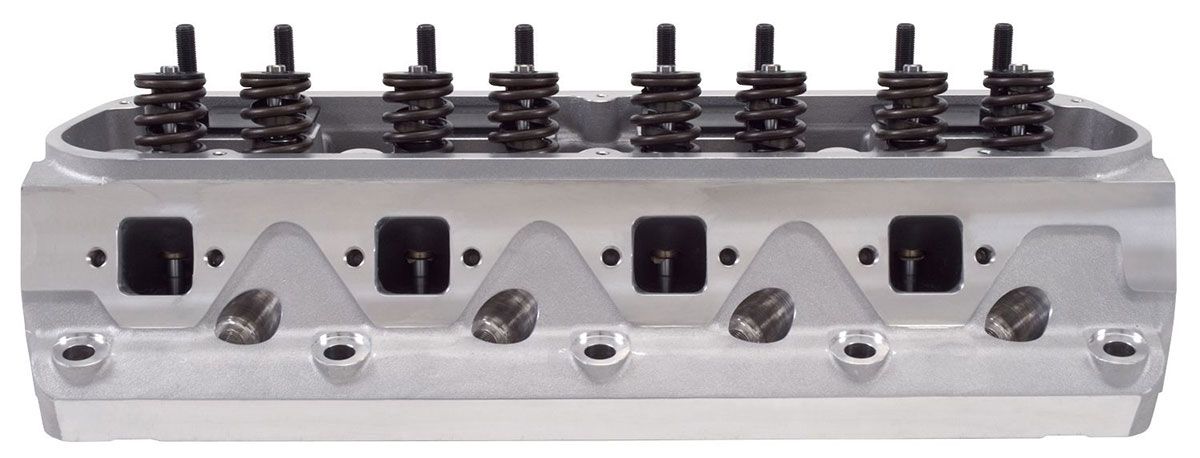 Edelbrock E-Street Cylinder Heads - Pair - Complete ED5025