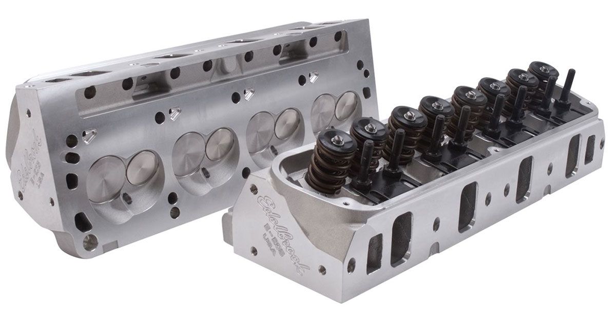 Edelbrock E-street Aluminium Cylinder Heads ED5027