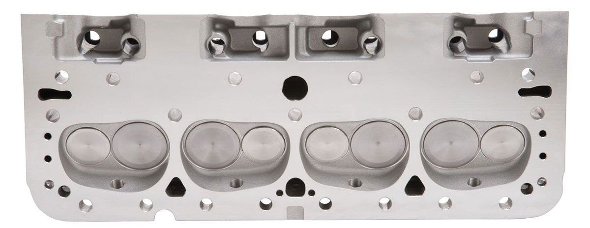 Edelbrock E-Street 185 Cylinder Heads - Pair - Complete ED5073