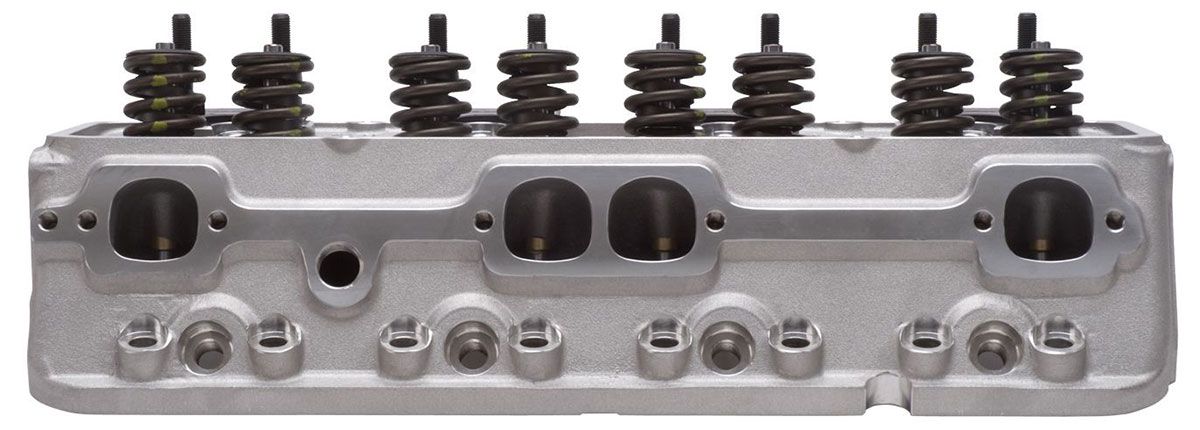 Edelbrock E-210 Cylinder Heads - Pair - Complete ED5085