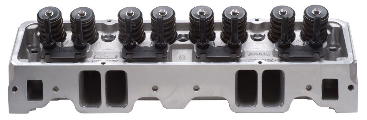 Edelbrock E-210 Cylinder Heads - Pair - Complete ED5085