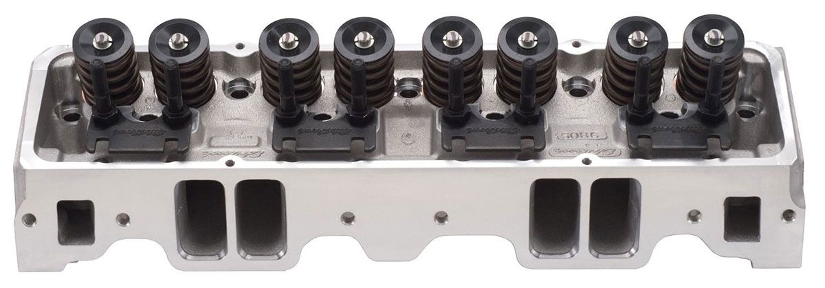 Edelbrock E-210 Cylinder Heads - Pair - Complete ED5087