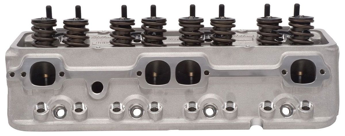 Edelbrock E-210 Cylinder Heads - Pair - Complete ED5087