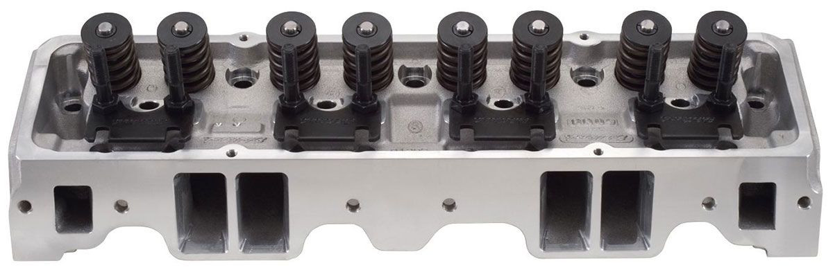 Edelbrock E-Street 185 Cylinder Heads - Pair - Complete ED5089