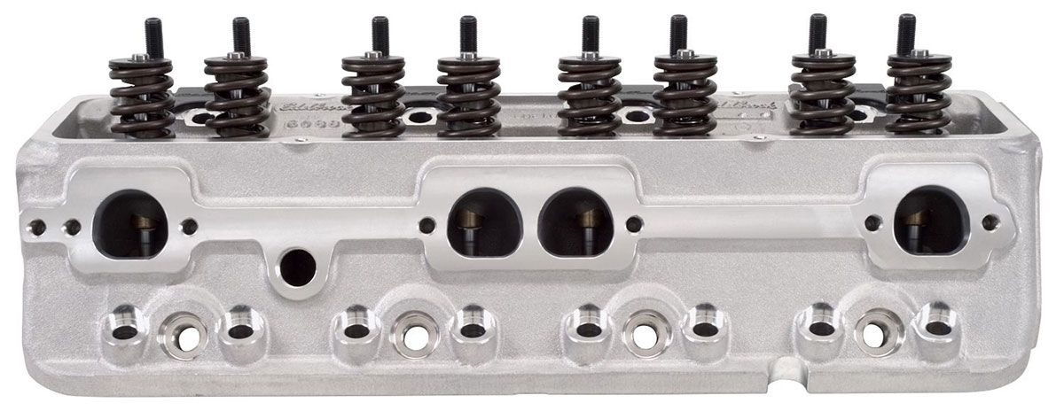 Edelbrock E-Street 185 Cylinder Heads - Pair - Complete ED5089