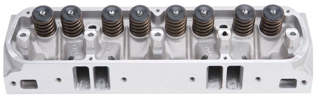 Edelbrock Performer RPM Chrysler 340 Cylinder Heads - Single - Complete ED60179