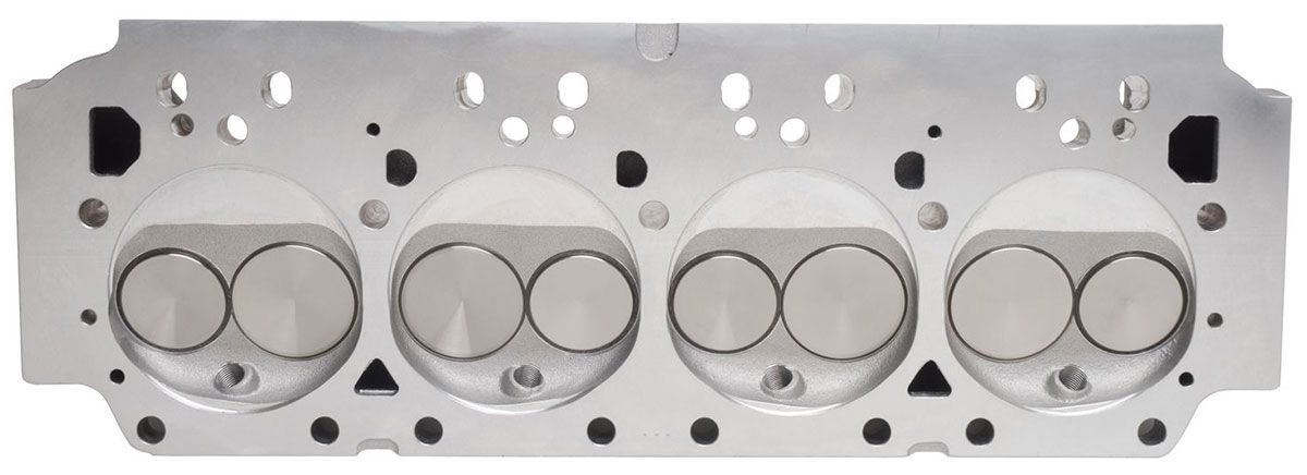 Edelbrock Performer RPM Chrysler 440 Cylinder Heads - Single - Complete ED60189