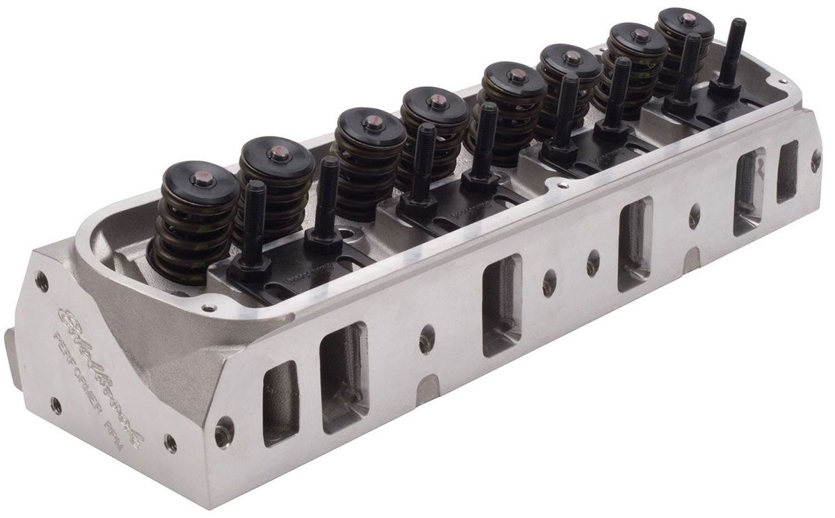 Edelbrock Performer RPM Cylinder Heads - Single - Complete ED60259