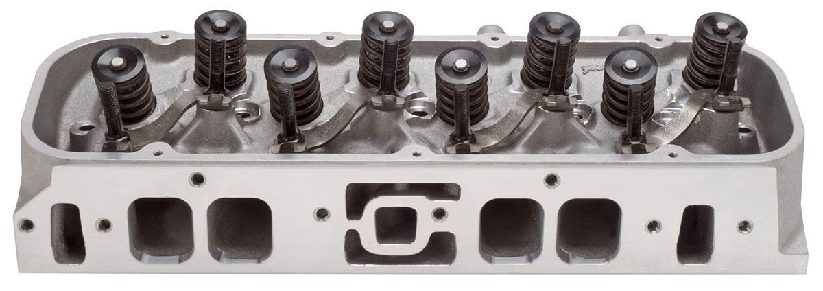 Edelbrock Performer RPM 454-O Cylinder Heads - Single - Complete ED60459