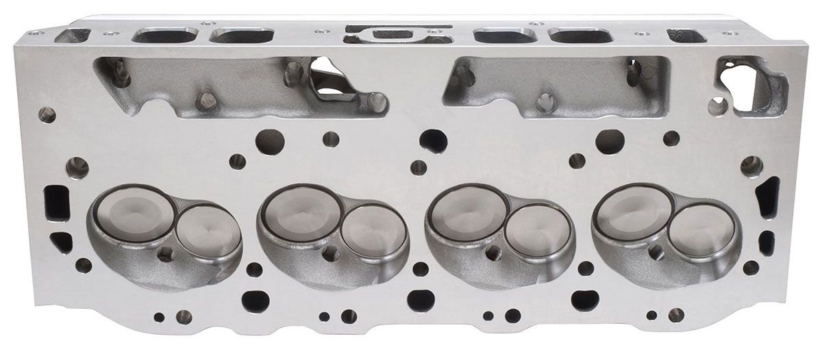 Edelbrock Performer RPM 454-O Cylinder Heads - Single - Complete ED60459