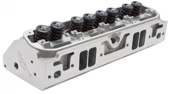 Edelbrock Victor Jr. 16° Cylinder Head - Single - Complete ED61729