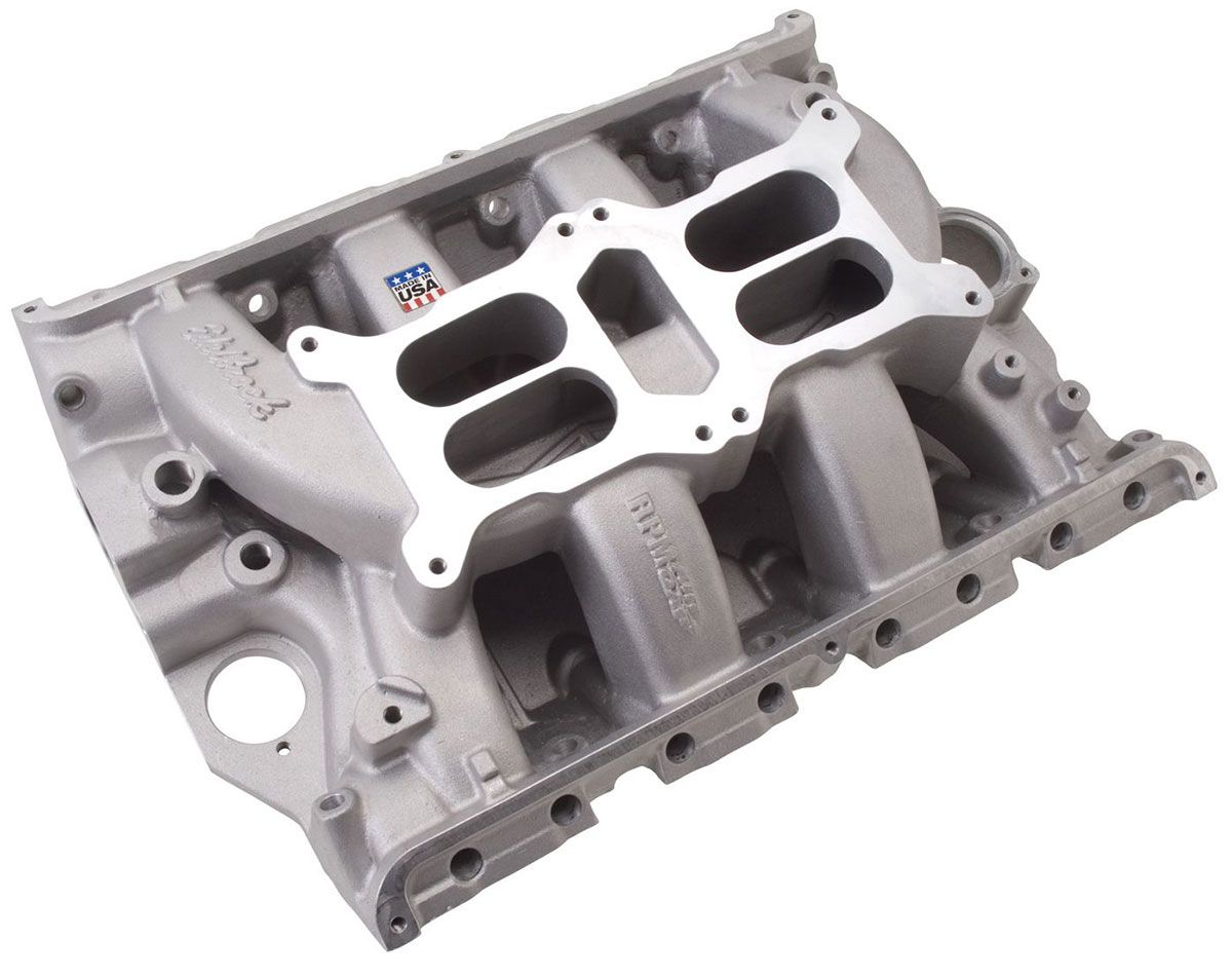 Edelbrock RPM Air-Gap Dual Quad Intake Manifold ED7505