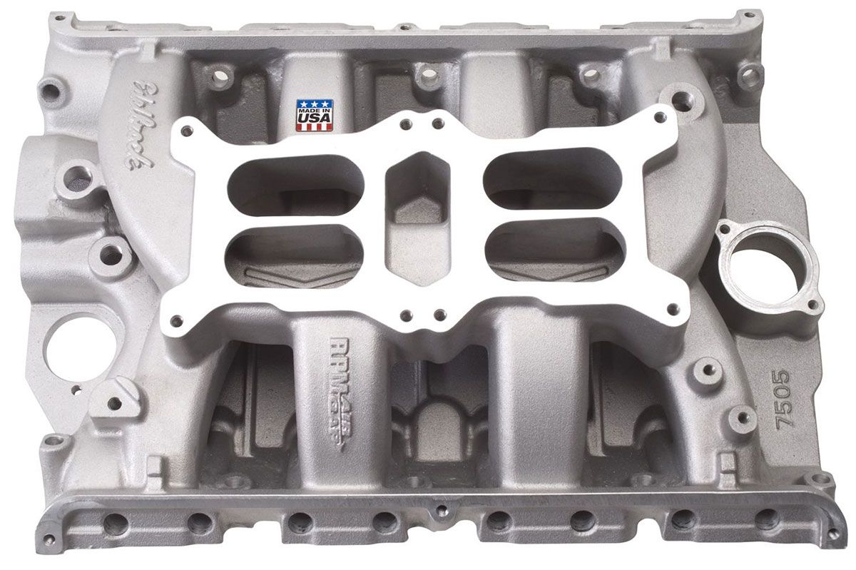 Edelbrock RPM Air-Gap Dual Quad Intake Manifold ED7505