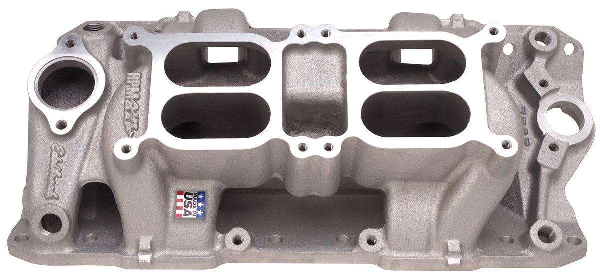 Edelbrock RPM Air-Gap Dual-Quad Intake Manifold ED7525