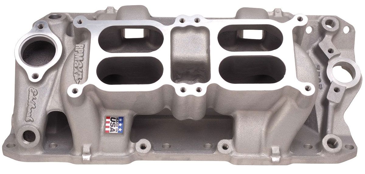 Edelbrock RPM Air-Gap Dual-Quad Intake Manifold ED7525