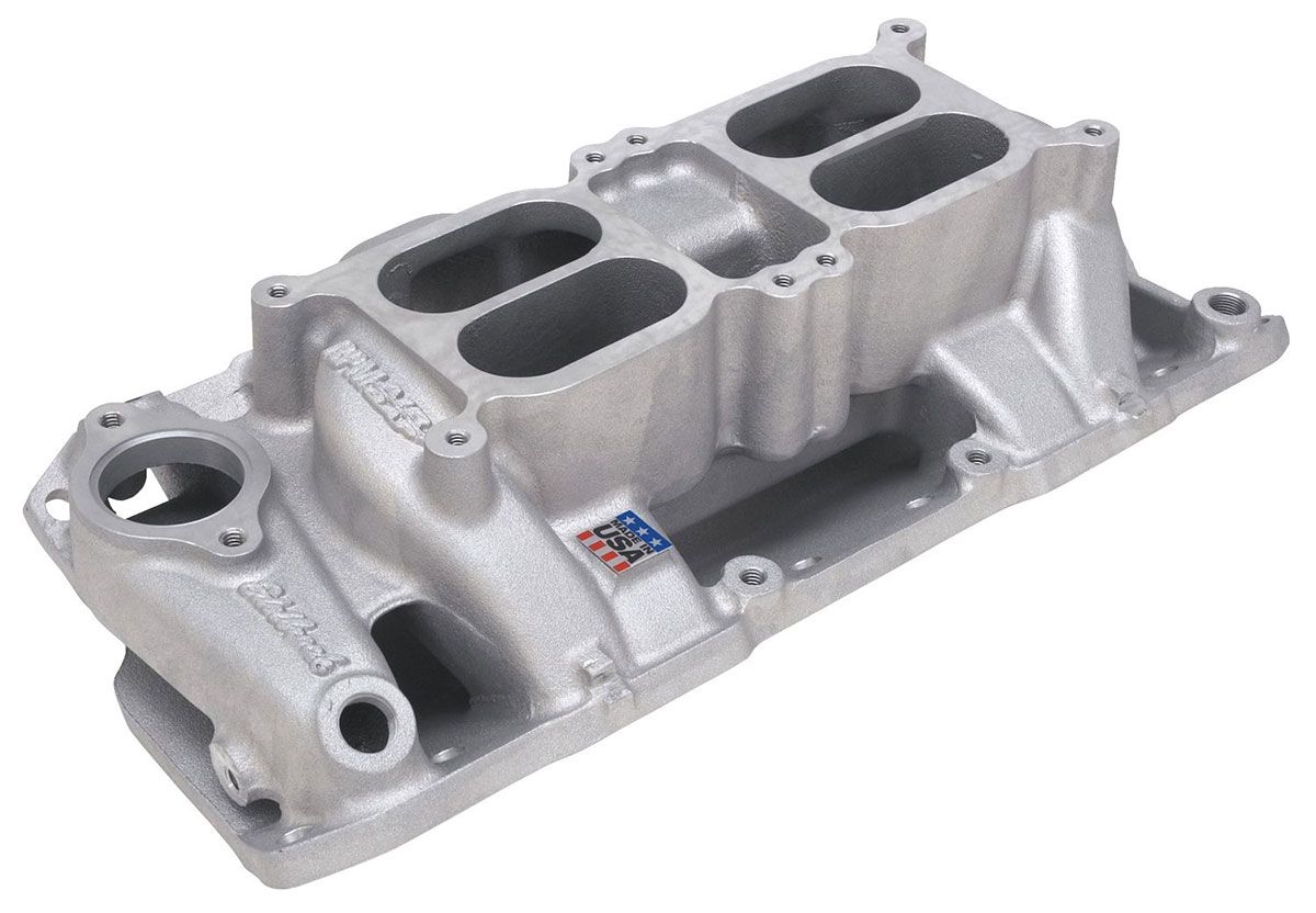 Edelbrock RPM Air-Gap Dual-Quad Intake Manifold ED7525