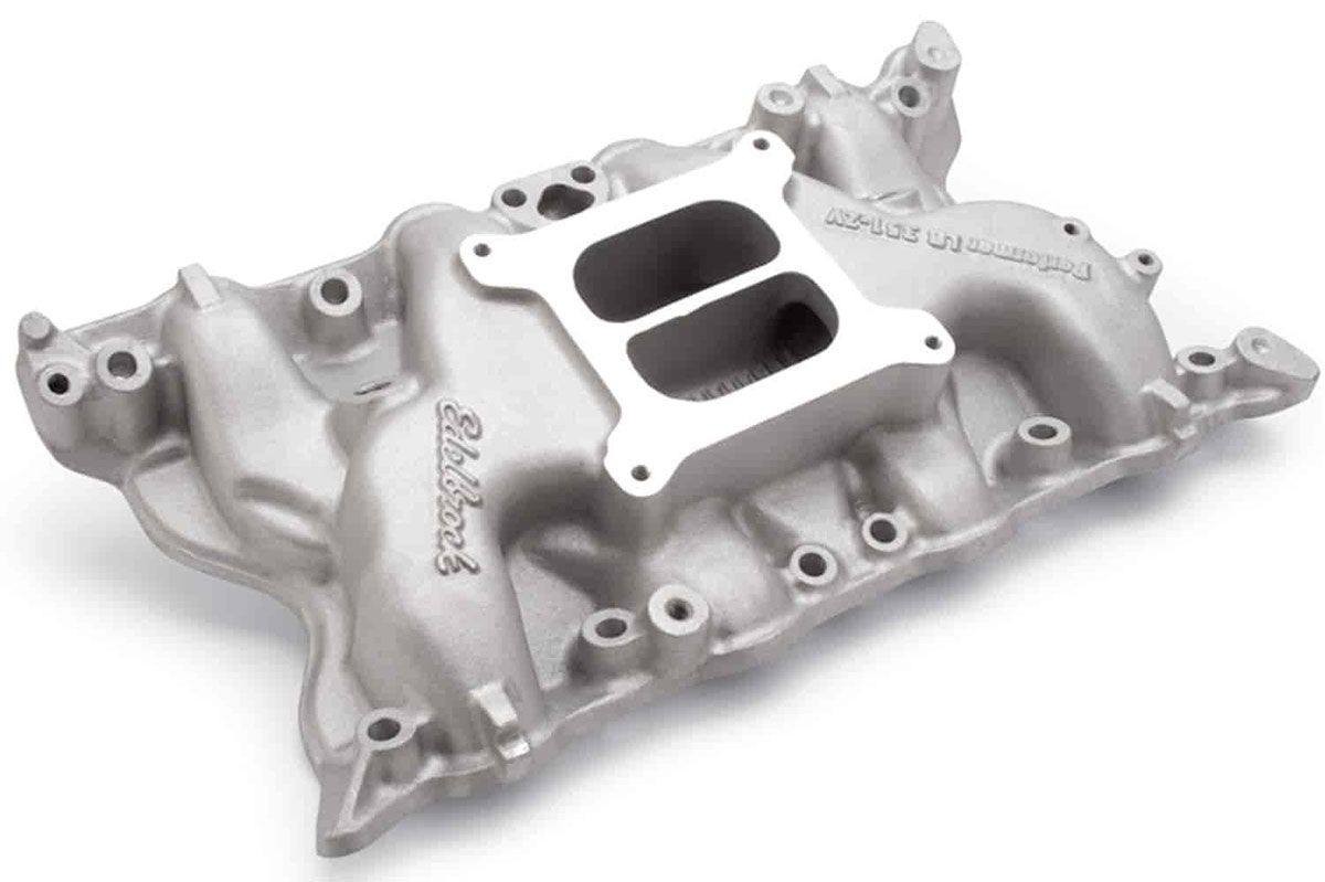 Edelbrock RPM Air-Gap 351C Intake Manifold - Polished ED75641