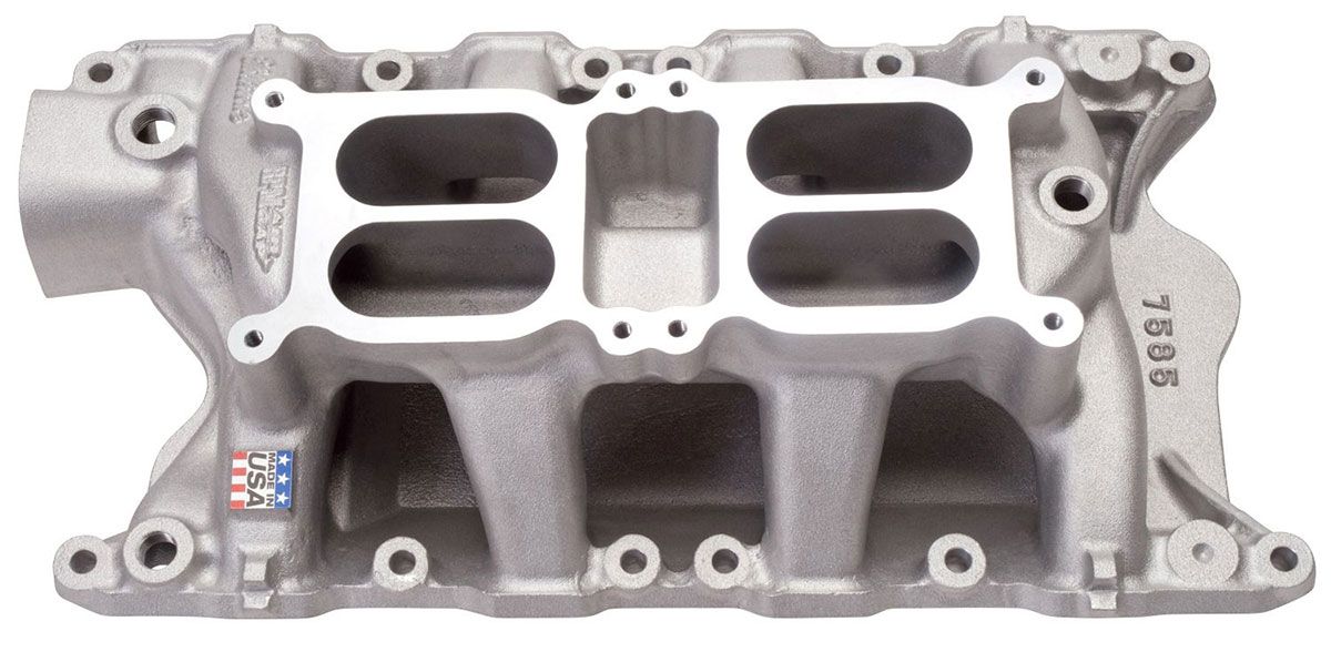 Edelbrock RPM Air-Gap Dual Quad Intake Manifold ED7585