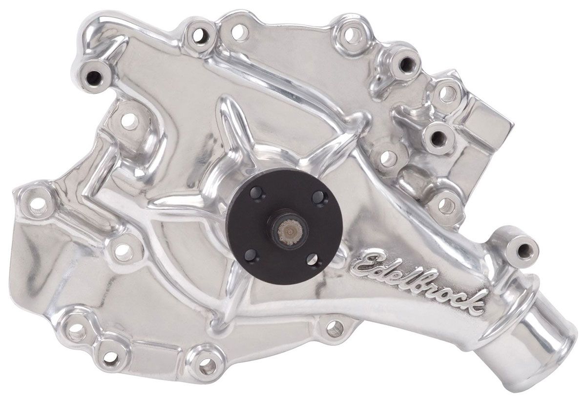 Edelbrock Victor Series Aluminium Water Pump - Polished ED8876