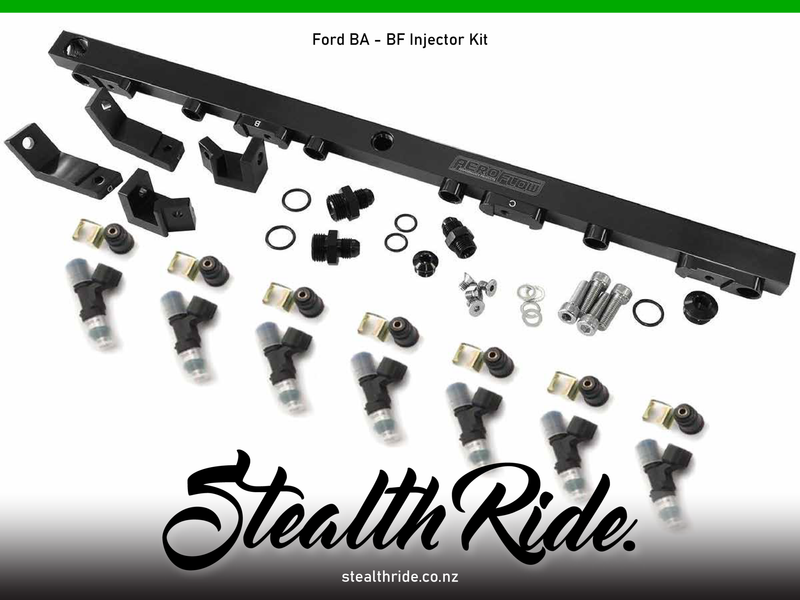 Ford BA-BF 4.0L DOHC 6 Cyl Fuel Rail kit with 1000CC Bosch Injectors