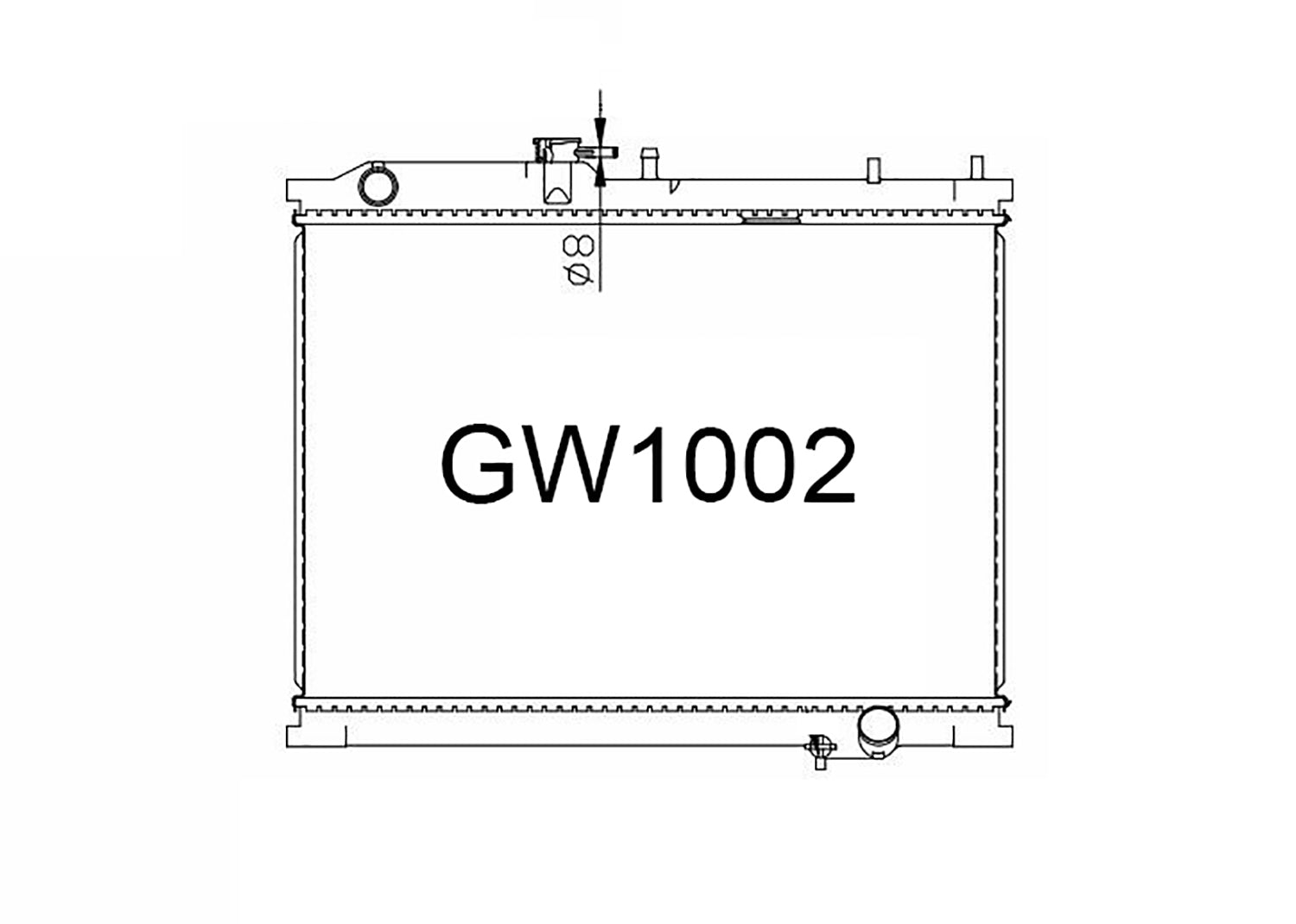 Great Wall V240 Petrol XXXX-XXXX [Angled Lower Pipe]