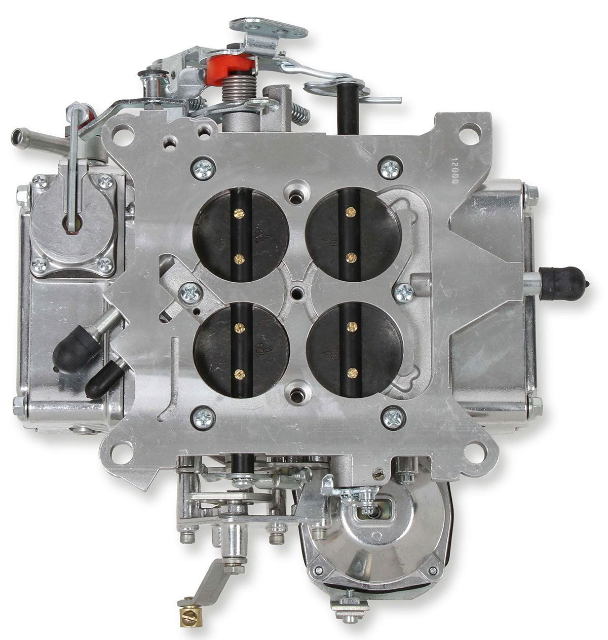 Holley 600 CFM 4-Barrel Street Carburettor (Silver) HO0-1850S