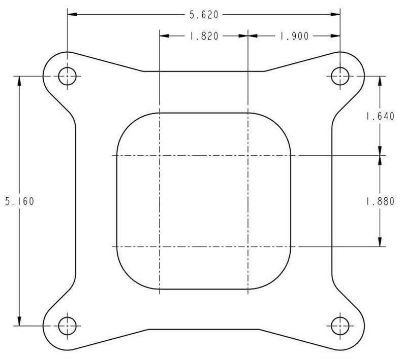 Holley 750 CFM 4-Barrel Street Carburettor (Silver) HO0-3310S