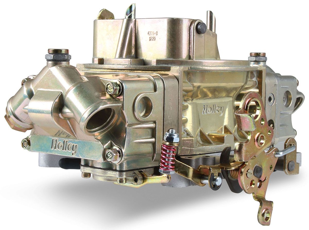 Holley 600 CFM 4-Barrel Street/Strip Carburettor - Classic Finish HO0-4776C