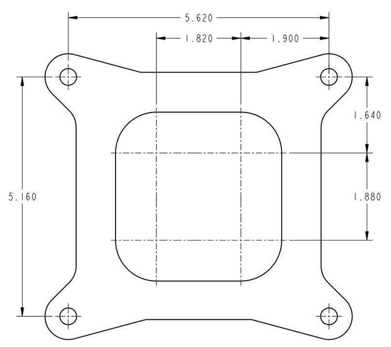 Holley 750 CFM 4-Barrel Street/Strip Carburettor - Shiny Finish HO0-4779S