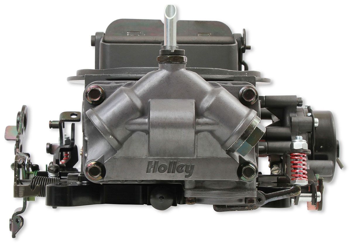 Holley 650 CFM Ultra Double Pumper 4-Barrel Carburettor - Hard Core Grey HO0-76650HB