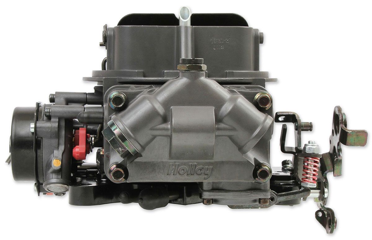 Holley 650 CFM Ultra Double Pumper 4-Barrel Carburettor - Hard Core Grey HO0-76650HB