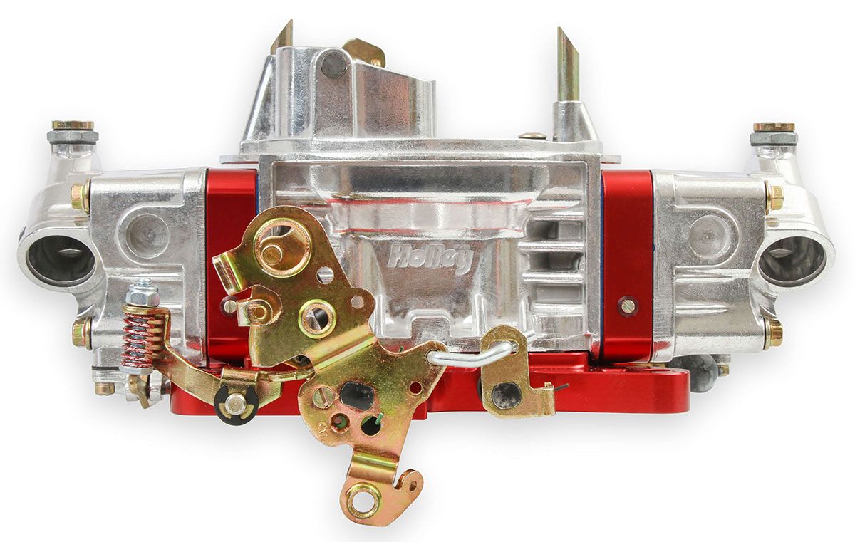 Holley 650 CFM Ultra Double Pumper 4-Barrel Carburettor - Red