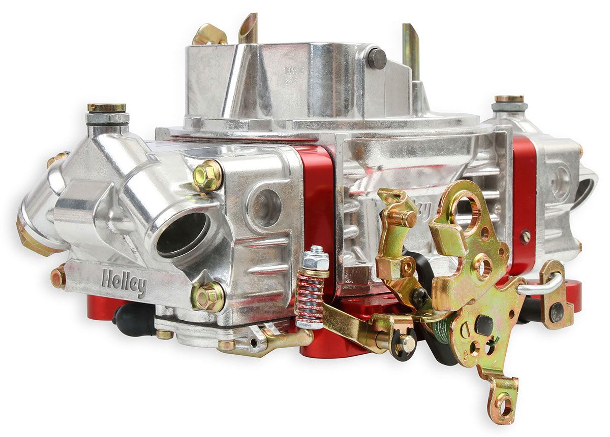 Holley 650 CFM Ultra Double Pumper 4-Barrel Carburettor - Red