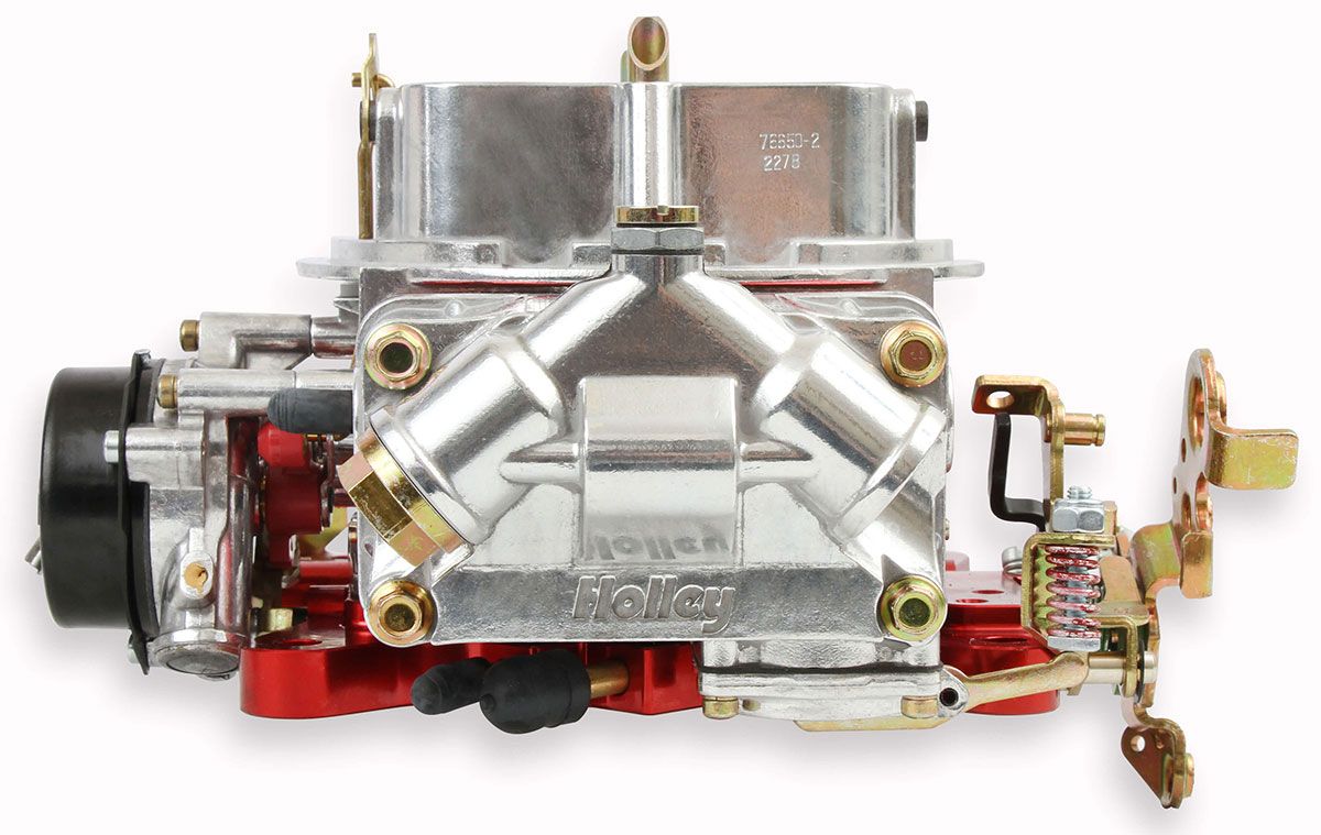 Holley 650 CFM Ultra Double Pumper 4-Barrel Carburettor - Red