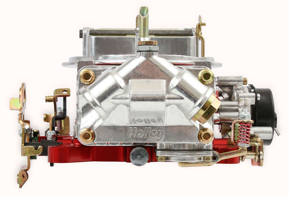 Holley 650 CFM Ultra Double Pumper 4-Barrel Carburettor - Red