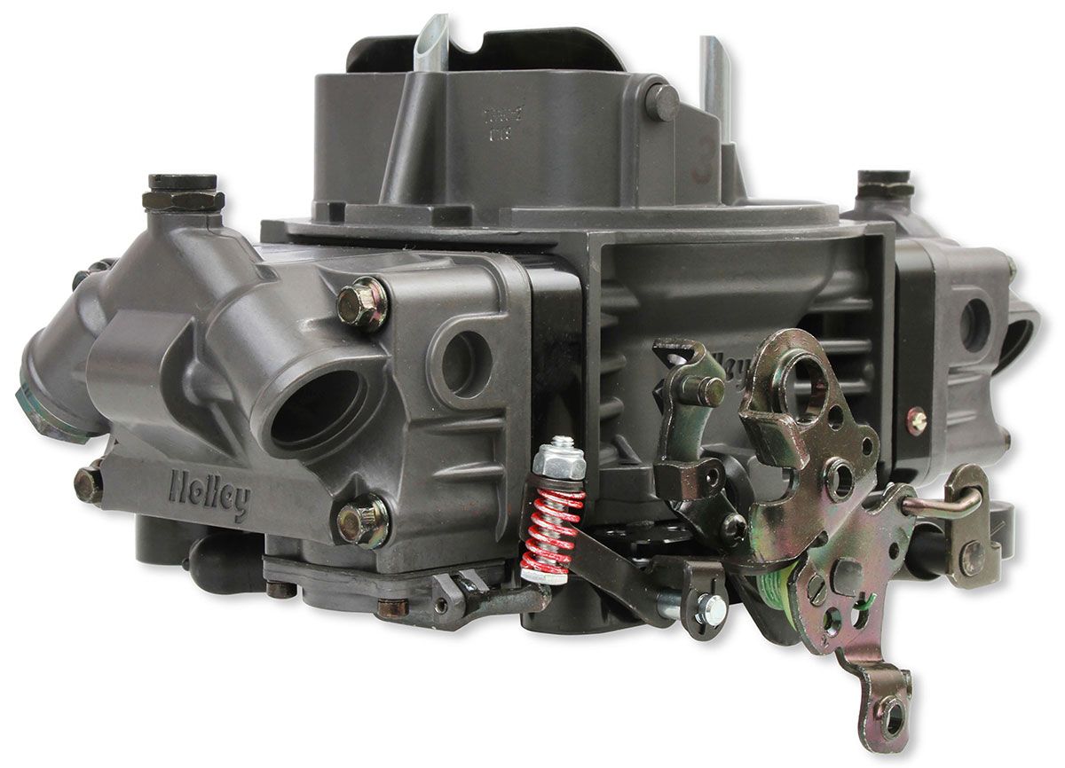 Holley 750 CFM Ultra Double Pumper 4-Barrel Carburettor - Hard Core Grey HO0-76750HB