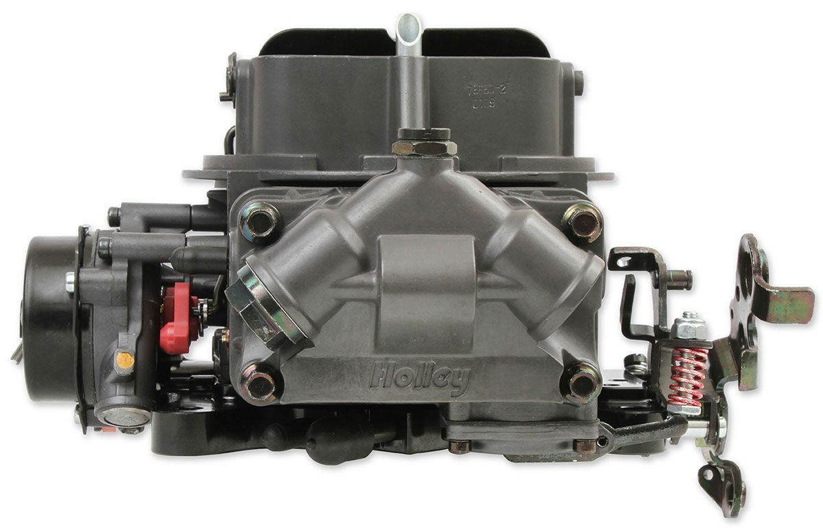 Holley 750 CFM Ultra Double Pumper 4-Barrel Carburettor - Hard Core Grey HO0-76750HB