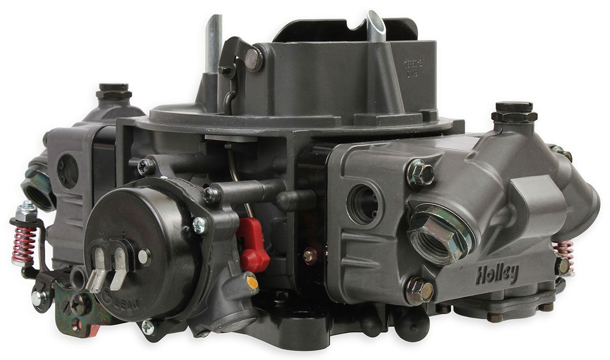 Holley 750 CFM Ultra Double Pumper 4-Barrel Carburettor - Hard Core Grey HO0-76750HB