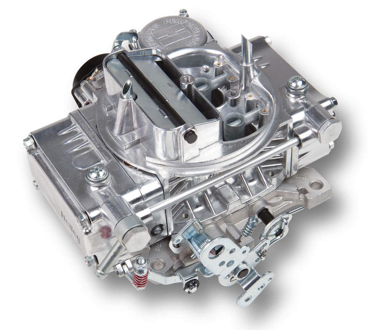 Holley 600 CFM 4-Barrel Street Carburettor - Shiny Finish HO0-80457S