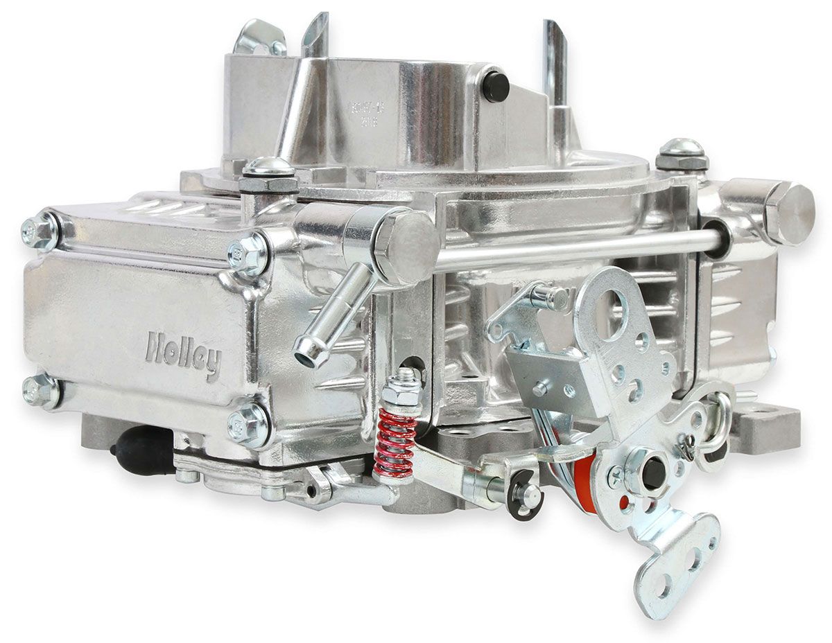 Holley 600 CFM 4-Barrel Street Carburettor - Shiny Finish HO0-80457S