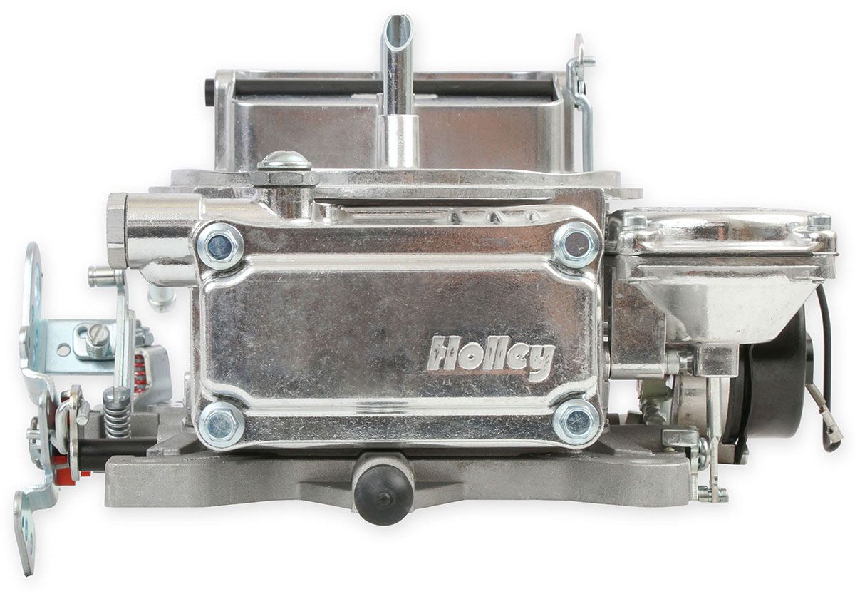 Holley 600 CFM 4-Barrel Street Carburettor - Shiny Finish HO0-80457S