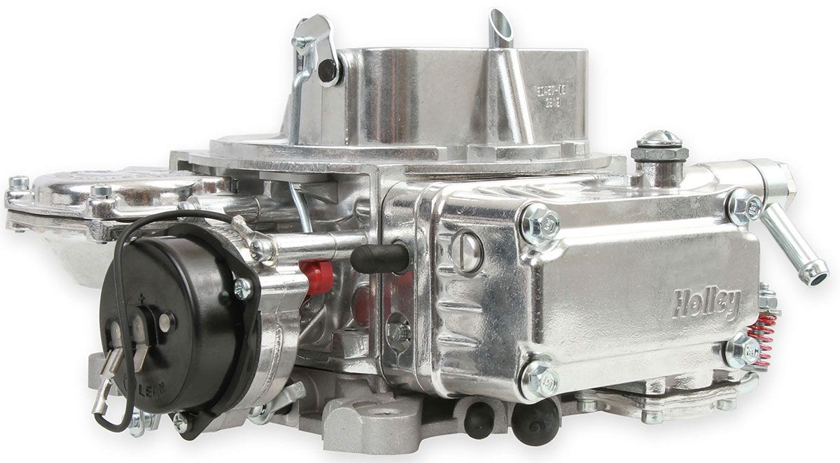 Holley 600 CFM 4-Barrel Street Carburettor - Shiny Finish HO0-80457S