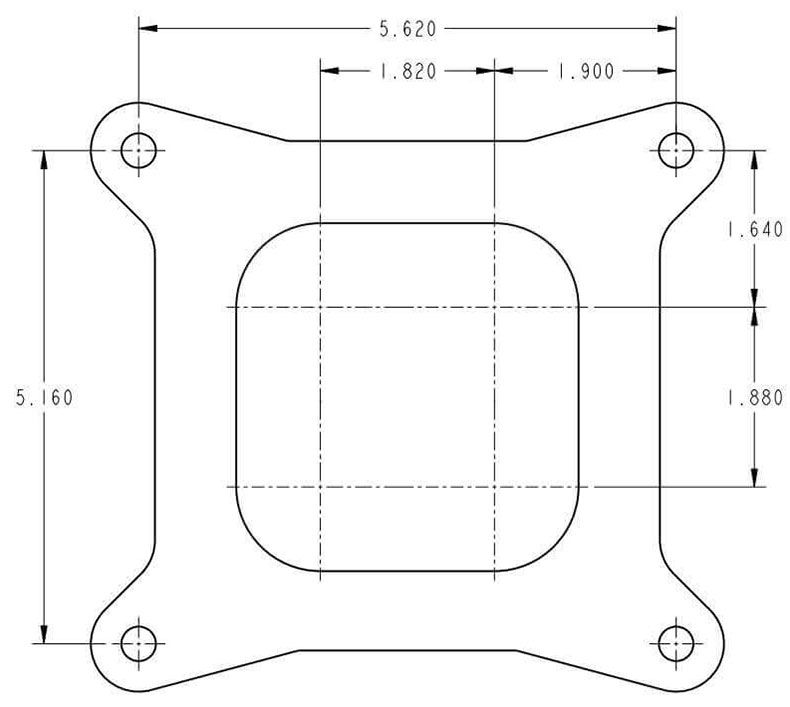 Holley 750 CFM 4-Barrel Street Carburettor - V-Bore HO0-80508S