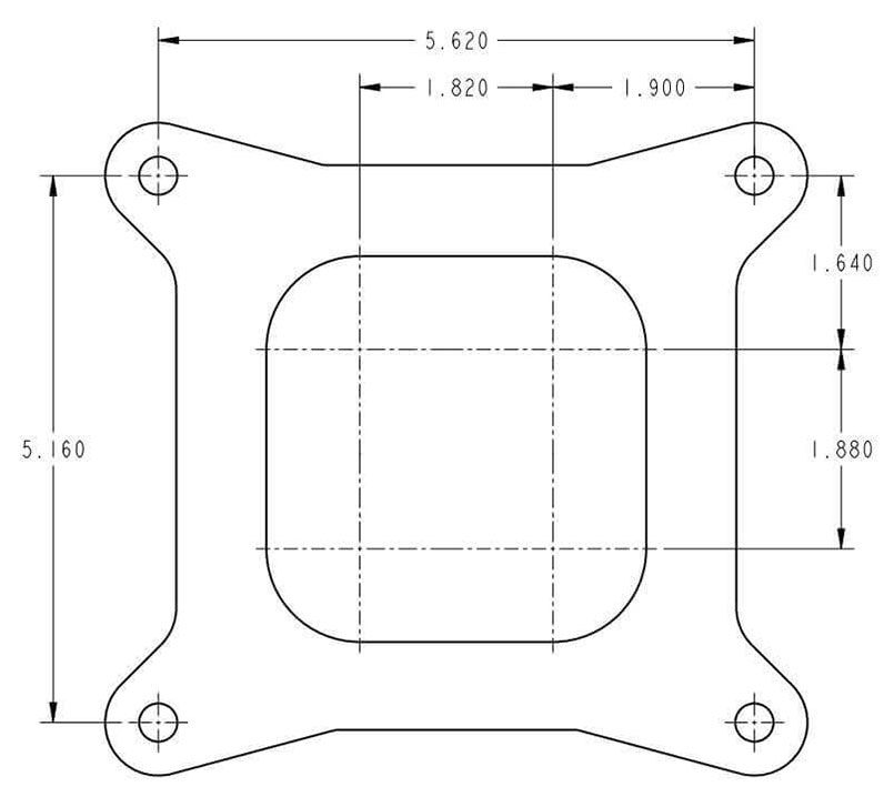 Holley 1000 CFM 4-Barrel HP Series Race Carburettor