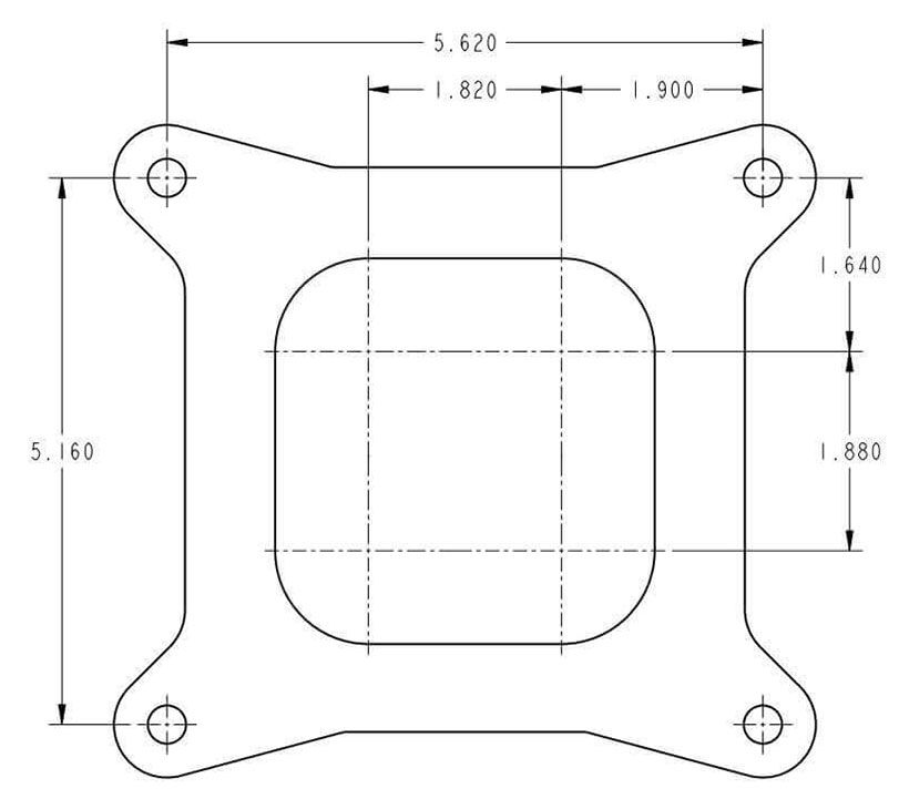 Holley 750 CFM 4-Barrel HP Series Race Carburettor