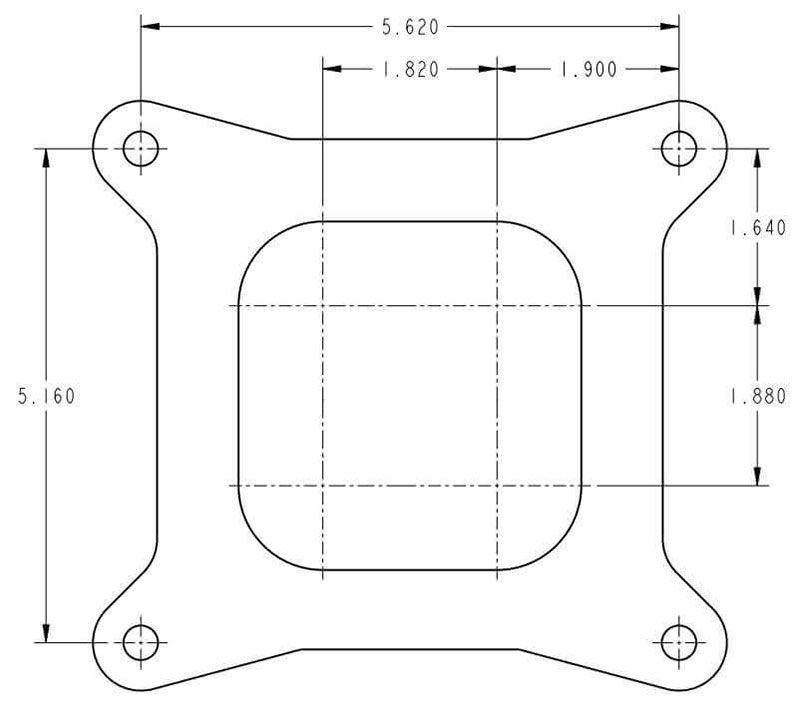 Holley 650 CFM 4-Barrel Street Carburettor HO0-80783C