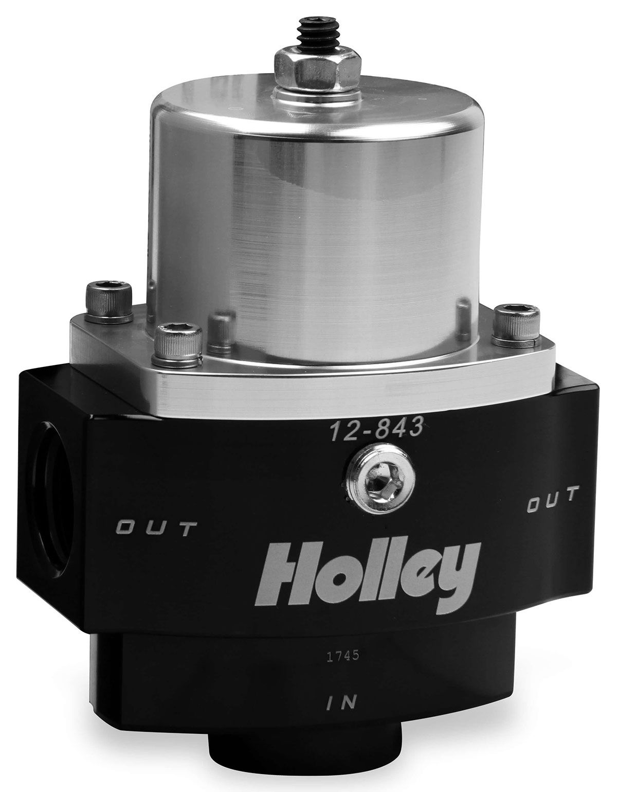 Holley HP Billet Carbureted Fuel Pressure Regulator HO12-843