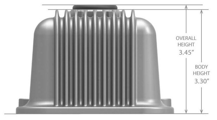 Holley Vintage Series Fined Valve Covers HO241-240