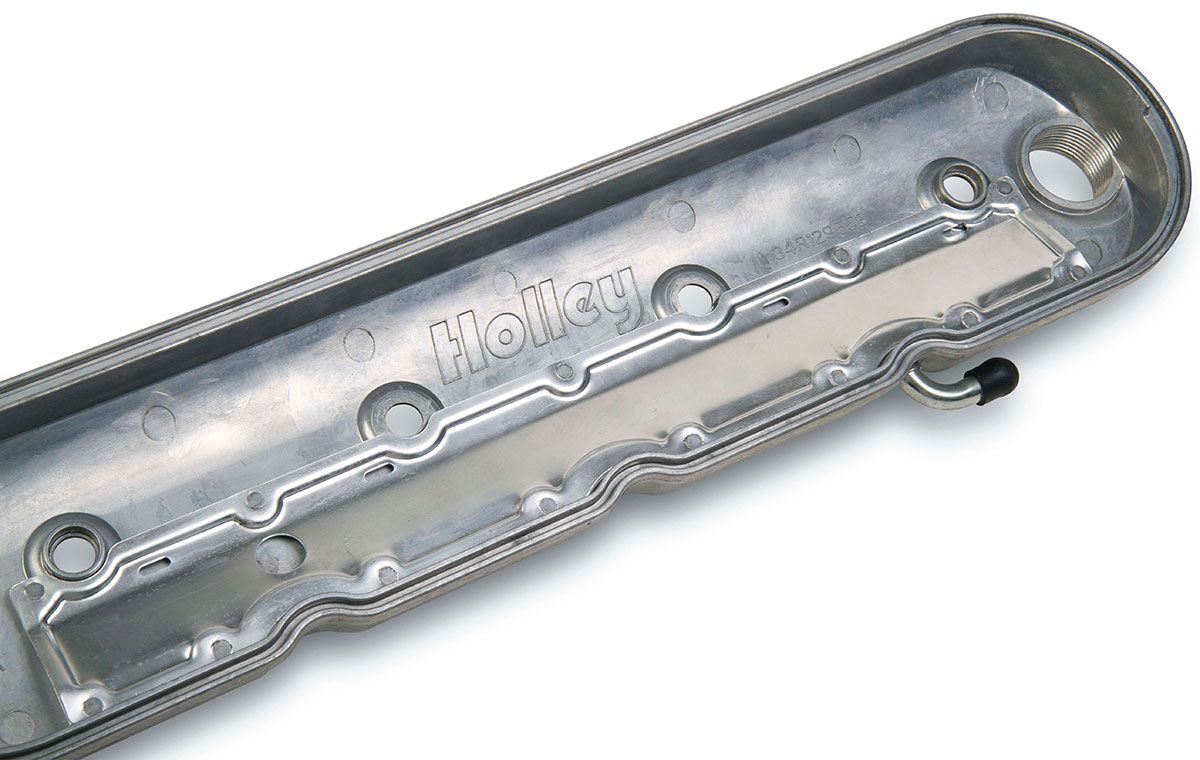 Holley Polished Aluminium Valve Covers HO241-90