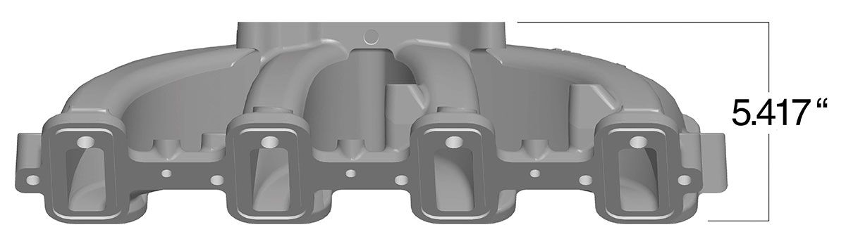 Holley LS3/L92 Single Plane Mid Rise Intake Manifold HO300-136